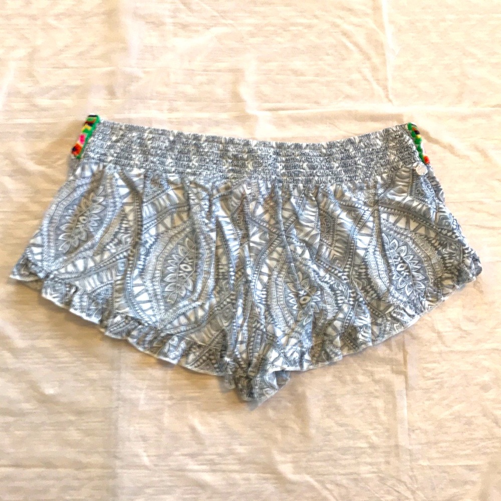 RIPCURL Embroidered Waistband Ruffle Shorts - Picture 8 of 13